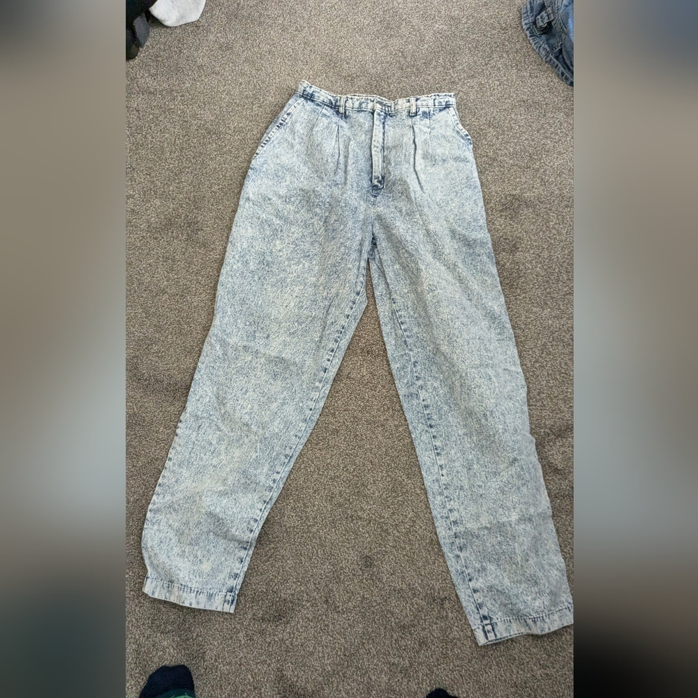 Levi's Blue Acid Wash Jeans